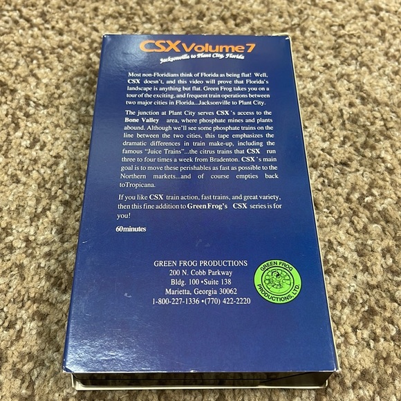 CSX volume 7 railways vhs tape - Picture 2 of 4